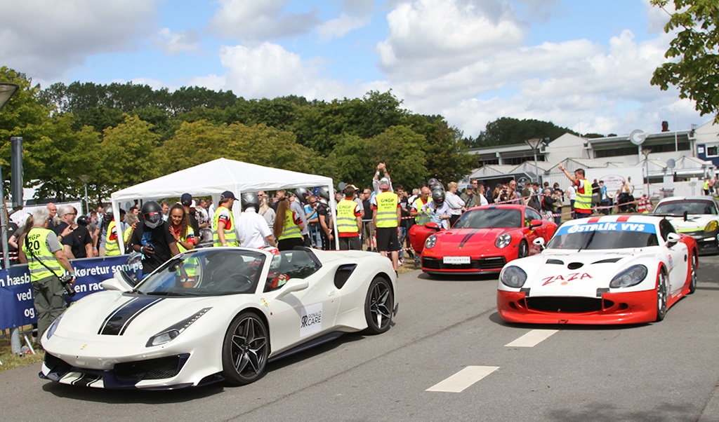 Race for Riget har nogle potente biler til deres highspeed ture.
(Foto: Motorsporten.dk)